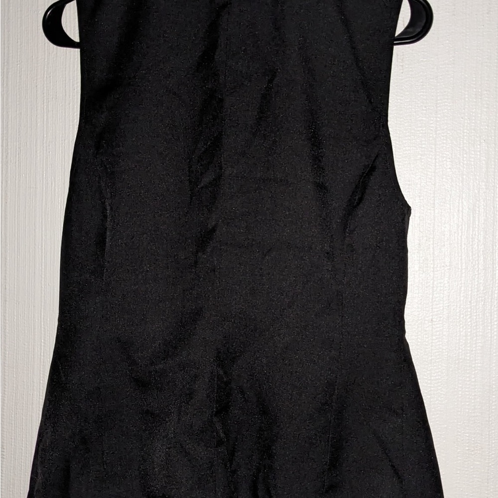 Elegant Black Sleeveless Top